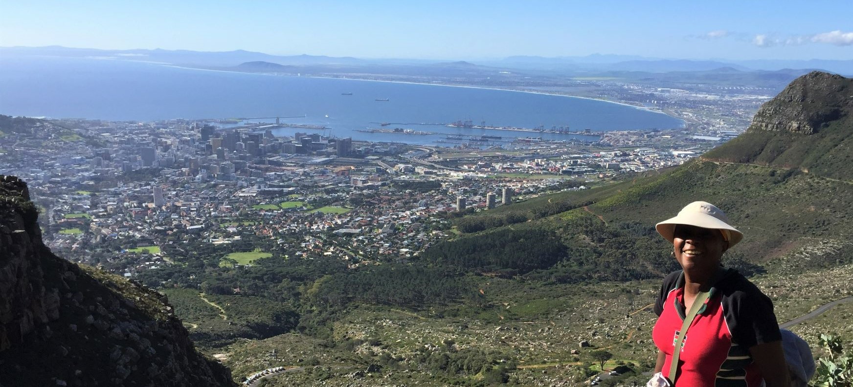 View of the City of Cape Town from Block Mountain